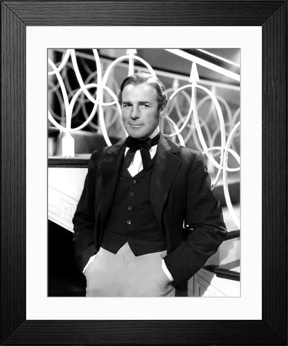 Framed Print : SO RED THE ROSE, Randolph Scott, 1935 Framed Print : SO RED THE ROSE, Randolph Scott, 1935