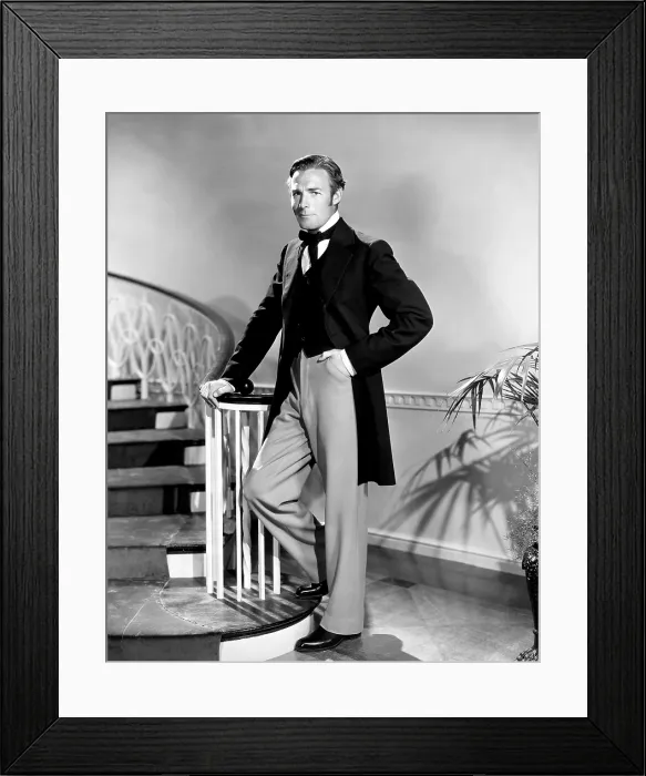 Framed Print : SO RED THE ROSE, Randolph Scott, 1935