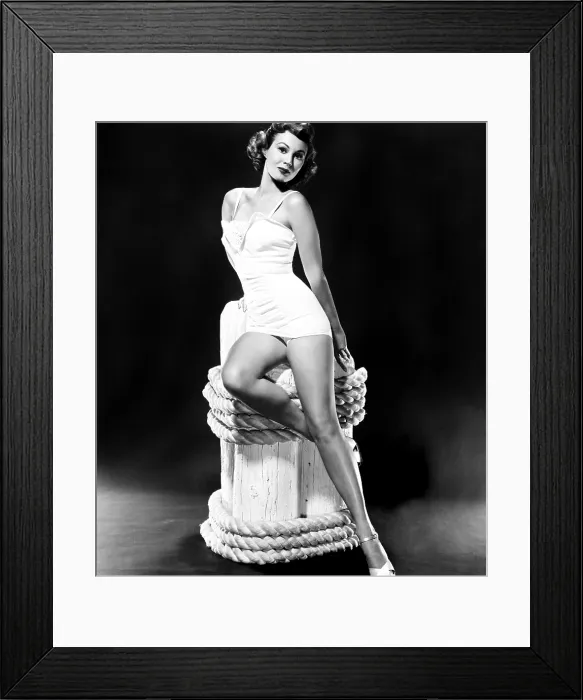 Framed Print : SOUTH SEA WOMAN, Virginia Mayo, 1953 Framed Print : SOUTH SEA WOMAN, Virginia Mayo, 1953