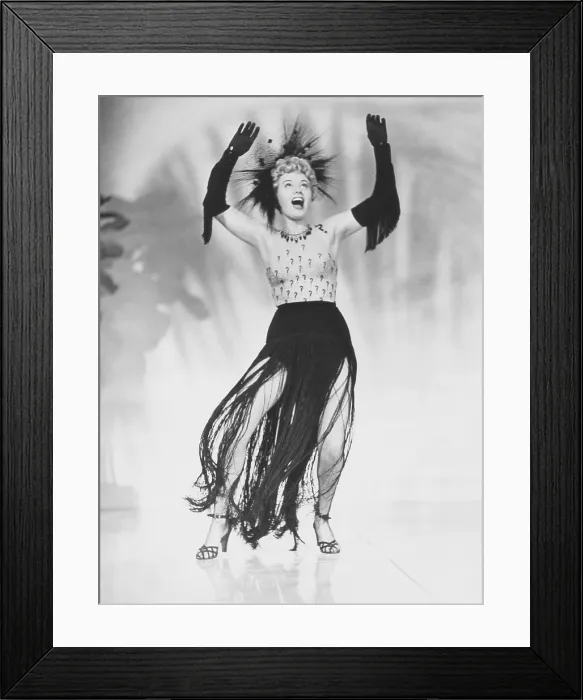 Framed Print : SOUTH SEA SINNER, Shelley Winters, 1950