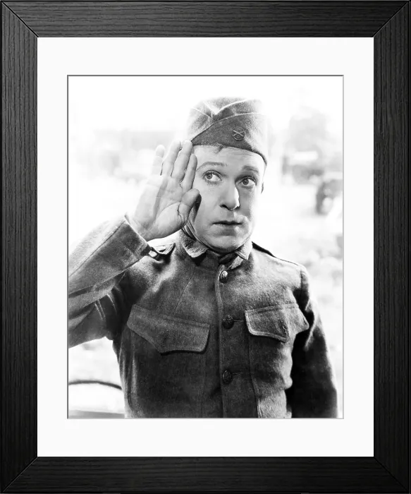 Framed Print : A SOLDIER'S PLAYTHING, Harry Langdon, 1930