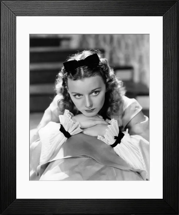 Framed Print : SO RED THE ROSE, Margaret Sullavan, 1935 Framed Print : SO RED THE ROSE, Margaret Sullavan, 1935