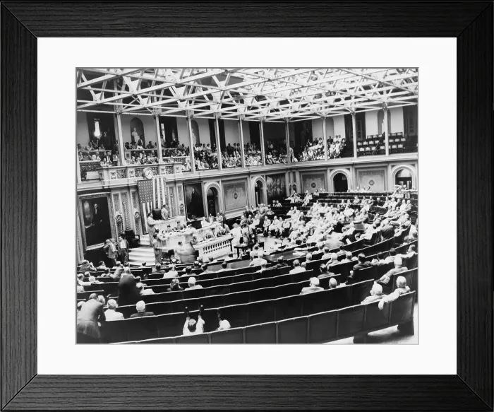 Framed Print : The Turnip Day session of the Special Session of Congress called by President Harry Truman Framed Print : The Turnip Day session of the Special Session of Congress called by President Harry Truman