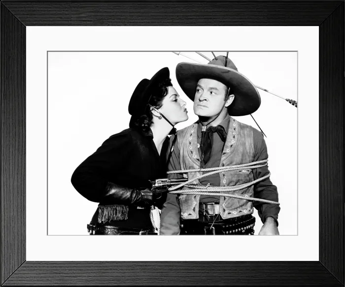 Framed Print : SON OF PALEFACE, Jane Russell, Bob Hope, 1952 Framed Print : SON OF PALEFACE, Jane Russell, Bob Hope, 1952