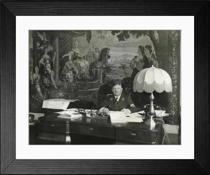 Framed Print : Ernst Roehm, Chief Nazi Storm Troopers (Sturmabteilung, SA), numbering over 4 million in 1934