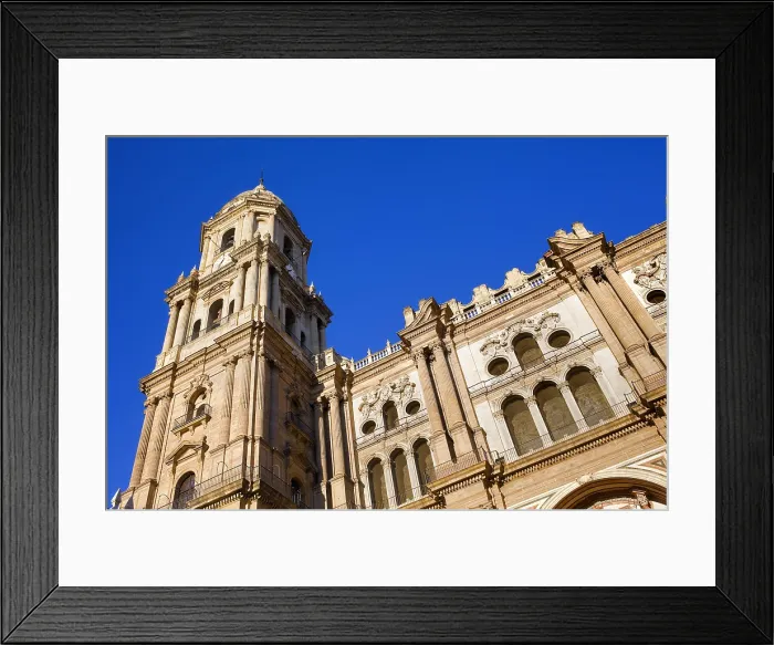 Framed Print : SPAIN. Malaga. Cathedral. Renaissance art. - Lucas Vallecillos / Iberfoto / Everett Collection (592223)**US SALES ONLY**