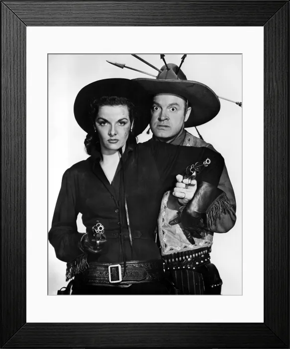 Framed Print : SON OF PALEFACE, Jane Russell, Bob Hope, 1952 Framed Print : SON OF PALEFACE, Jane Russell, Bob Hope, 1952
