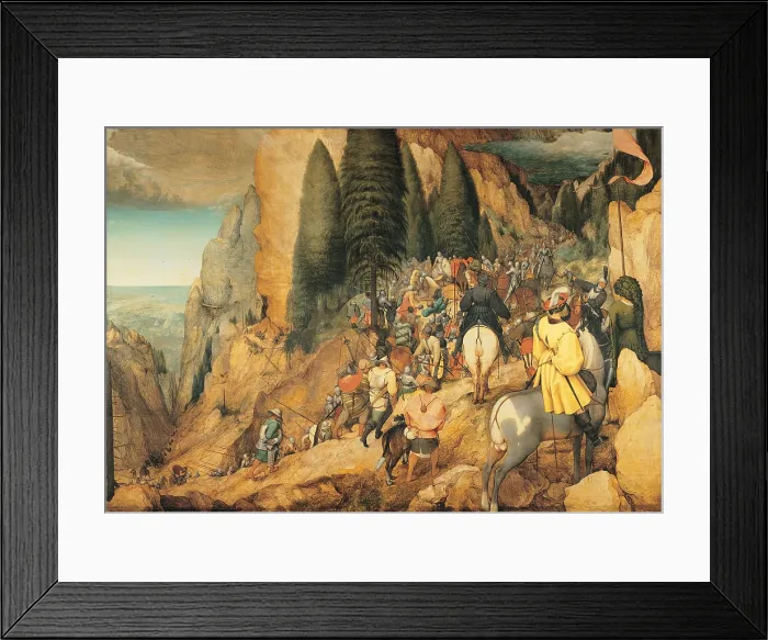 Framed Print : Bruegel Pieter il Vecchio, The Conversion of St Paul, 1567, 16th Century, oil on panel, Austria, Wien, Kunsthistorisches Museum