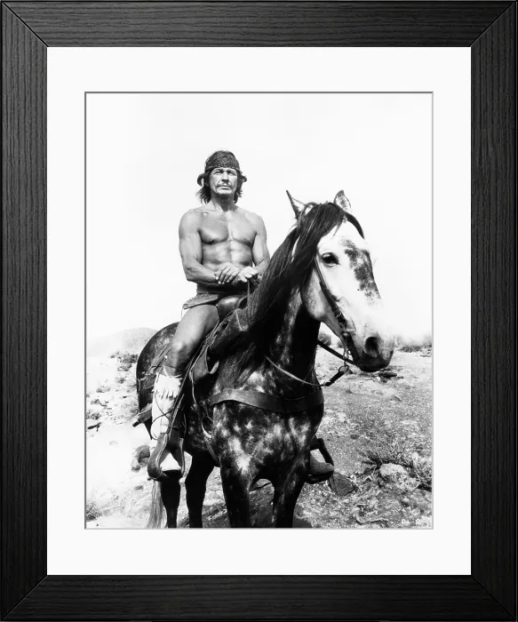 Framed Print : CHATO'S LAND, Charles Bronson, 1972