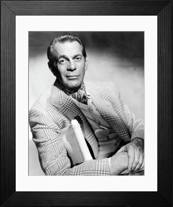 Framed Print : CHAIN LIGHTNING, Raymond Massey, 1950 Framed Print : CHAIN LIGHTNING, Raymond Massey, 1950