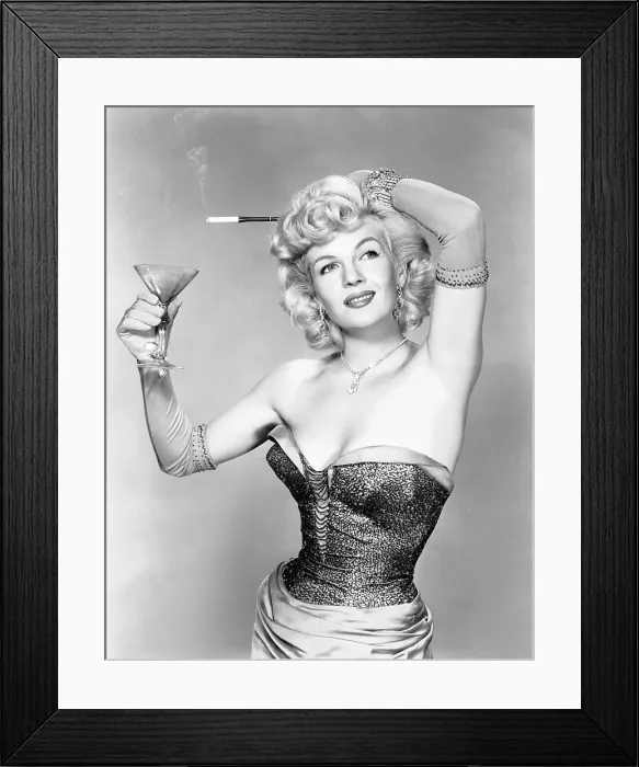 Framed Print : SO THIS IS PARIS, Corinne Calvet, 1955