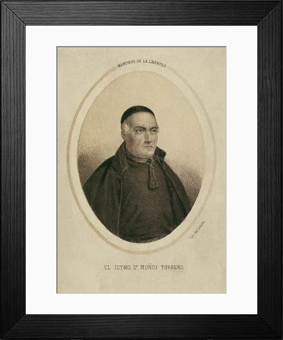 Framed Print : MUnOZ TORRERO, Diego (1761-1829). Spanish eclesiastic and liberal politician, representative of Badajoz in the Cort of Cadiz Framed Print : MUnOZ TORRERO, Diego (1761-1829). Spanish eclesiastic and liberal politician, representative of Badajoz in the Cort of Cadiz