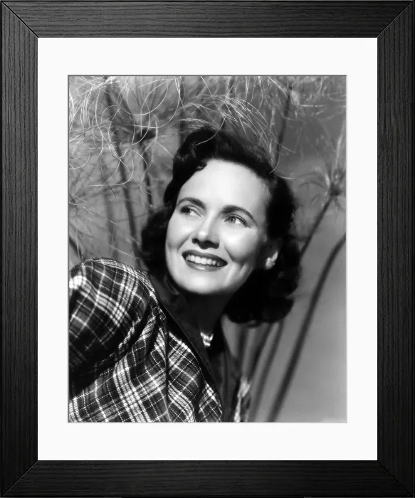 Framed Print : SOMETHING TO LIVE FOR, Teresa Wright, 1952