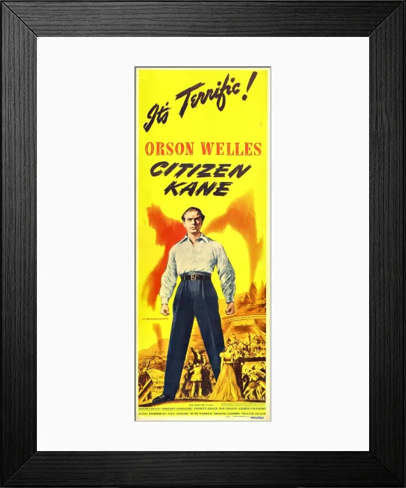 Framed Print : CITIZEN KANE, Orson Welles, 1941