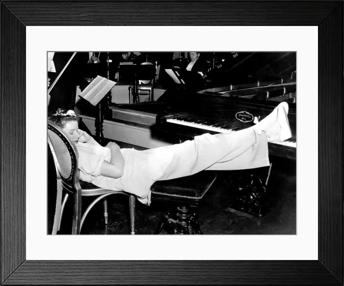 Framed Print : SONG OF LOVE, Katharine Hepburn, on set, 1947. Courtesy: CSU Archives / Everett Collection Framed Print : SONG OF LOVE, Katharine Hepburn, on set, 1947. Courtesy: CSU Archives / Everett Collection