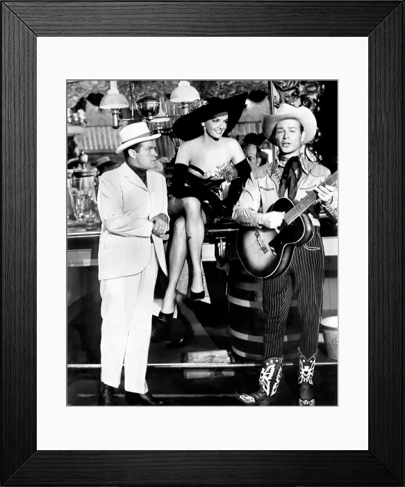 Framed Print : SON OF PALEFACE, Bob Hope, Jane Russell, Roy Rogers, 1952