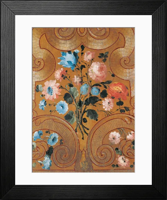 Framed Print : Guardi Francesco, Altar front C, 1780, 18th Century, oil on leather, gilded and silver, Italy, Veneto, Venice, Redentore Church