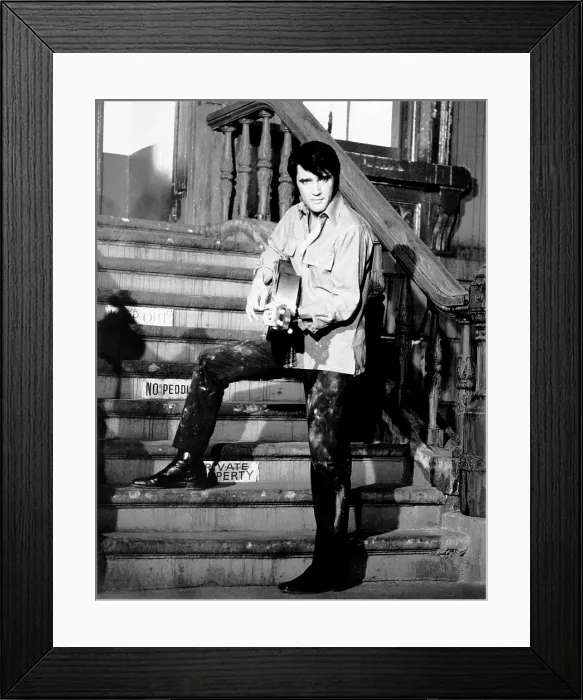 Framed Print : CHANGE OF HABIT, Elvis Presley, 1969