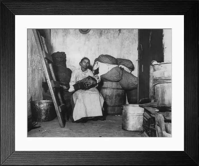 Framed Print : ITALIAN MOTHER AND BABY, a 1889 photograph by Jacob Riis was published in HOW THE OTHER HALF LIVES: STUDIES AMONG THE TENEMENTS OF NEW YORK Framed Print : ITALIAN MOTHER AND BABY, a 1889 photograph by Jacob Riis was published in HOW THE OTHER HALF LIVES: STUDIES AMONG THE TENEMENTS OF NEW YORK