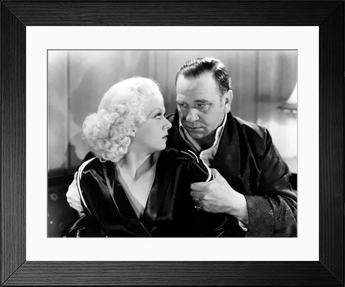 Framed Print : CHINA SEAS, from left, Jean Harlow, Wallace Beery, 1935 Framed Print : CHINA SEAS, from left, Jean Harlow, Wallace Beery, 1935