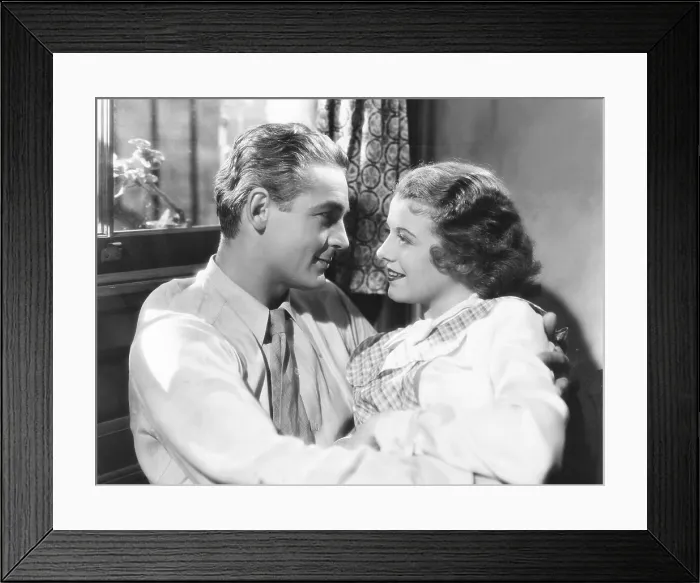 Framed Print : CHANGE OF HEART, from left: Charles Farrell, Janet Gaynor, 1934, TM & Copyright 20th Century Fox Film Corp. / courtesy Everett Collection Framed Print : CHANGE OF HEART, from left: Charles Farrell, Janet Gaynor, 1934, TM & Copyright 20th Century Fox Film Corp. / courtesy Everett Collection