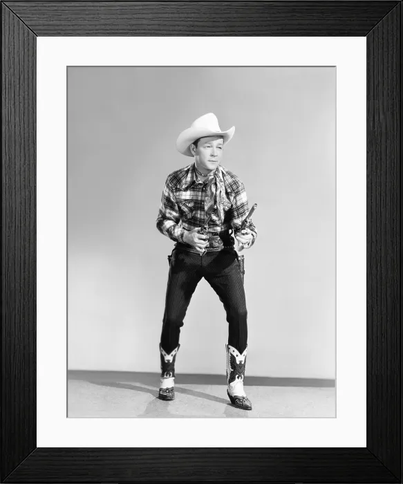 Framed Print : SOUTH OF CALIENTE, Roy Rogers, 1951