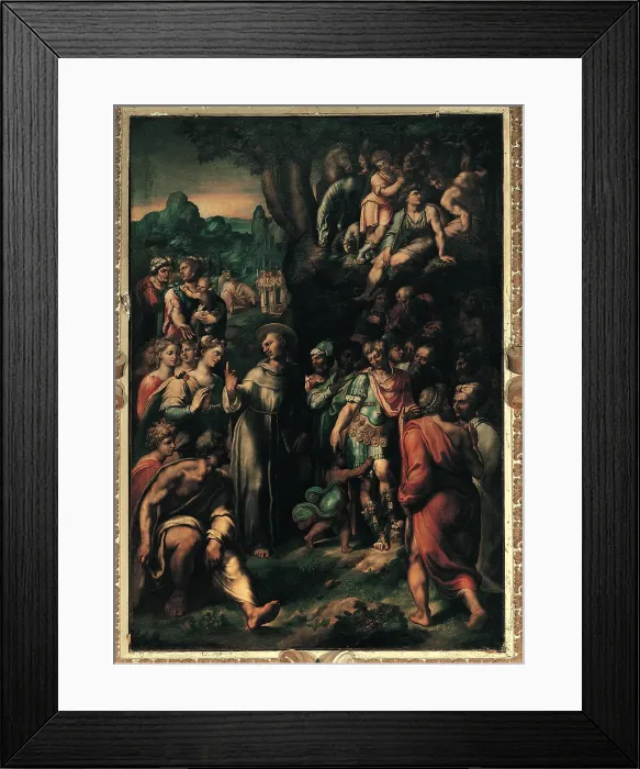 Framed Print : Cesura Pompeo, Miracle of S
