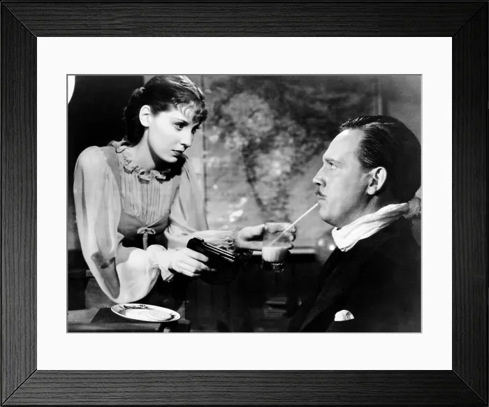 Framed Print : THE SPY IN BLACK, from left: Valerie Hobson, Marius Goring, 1939 Framed Print : THE SPY IN BLACK, from left: Valerie Hobson, Marius Goring, 1939