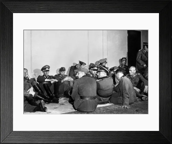 Framed Print : High ranking German officers in the Hotel Majestic, Paris, Aug. 26, 1944 Framed Print : High ranking German officers in the Hotel Majestic, Paris, Aug. 26, 1944