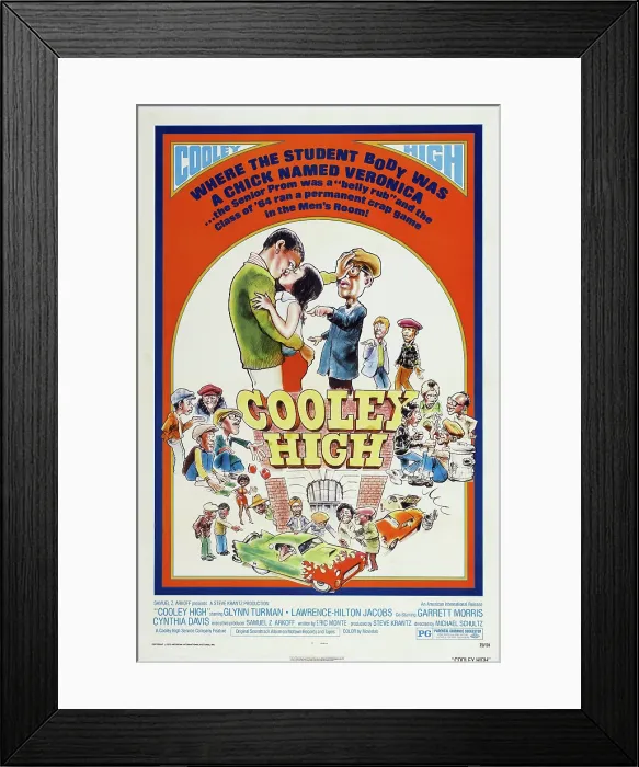 Framed Print : COOLEY HIGH, US poster, 1975
