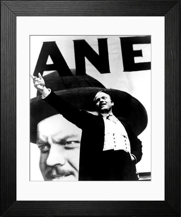 Framed Print : CITIZEN KANE, Orson Welles, 1941 Framed Print : CITIZEN KANE, Orson Welles, 1941