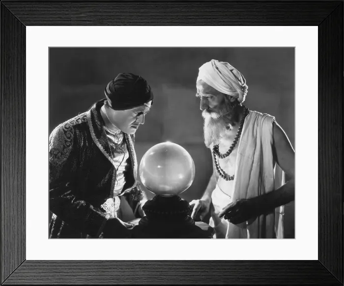 Framed Print : CHANDU THE MAGICIAN, Edmund Lowe (left), 1932, TM & Copyright 20th Century Fox Film Corp. / courtesy Everett Collection Framed Print : CHANDU THE MAGICIAN, Edmund Lowe (left), 1932, TM & Copyright 20th Century Fox Film Corp. / courtesy Everett Collection