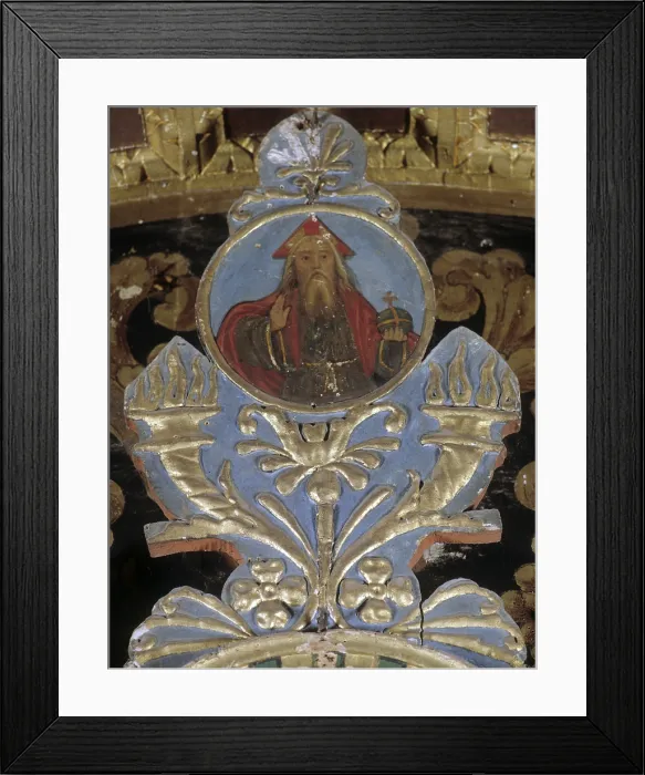 Framed Print : Polyptych of saint James of Pergola, by Girolamo Nardini, 1490 - 1510, 15th Century, oil on board - Italy, Marche, Pergola, Church of saint James. Detail Framed Print : Polyptych of saint James of Pergola, by Girolamo Nardini, 1490 - 1510, 15th Century, oil on board - Italy, Marche, Pergola, Church of saint James. Detail