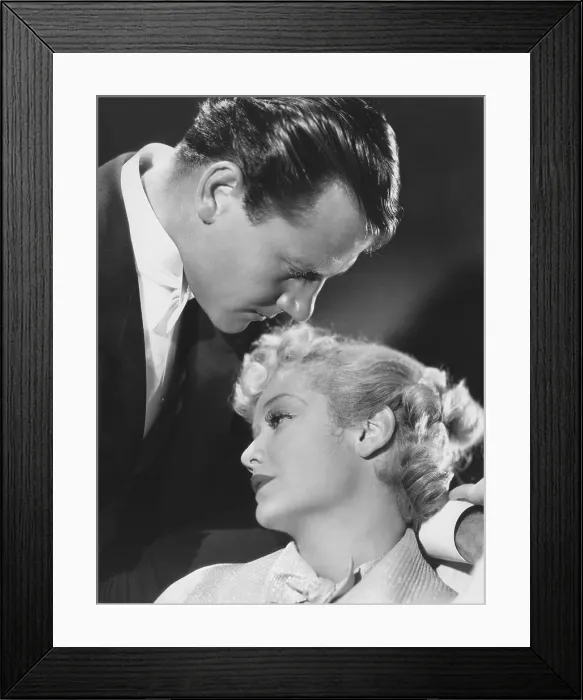 Framed Print : SPLENDOR, from left: Joel McCrea, Miriam Hopkins, 1935