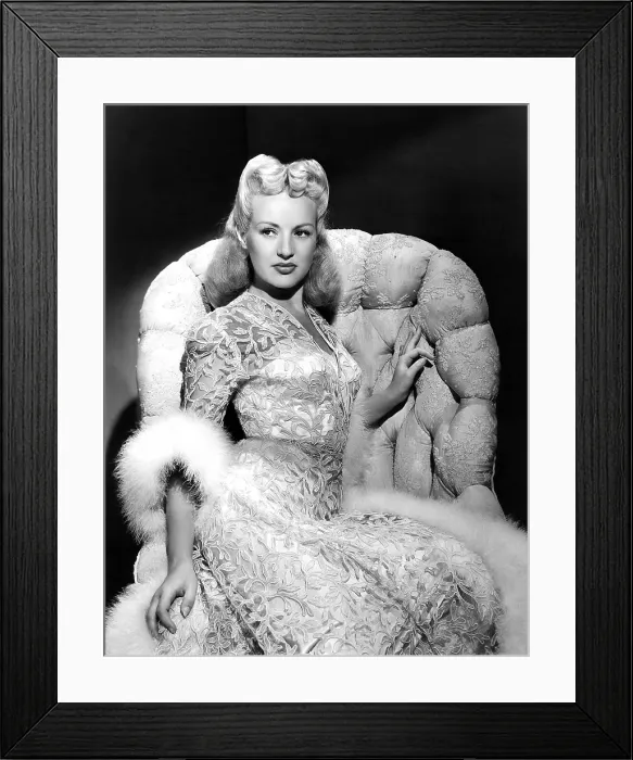Framed Print : SPRINGTIME IN THE ROCKIES, Betty Grable, 1942. TM & Copyright 20th Century-Fox Film Corp. All rights reserved / courtesy Everett Collection