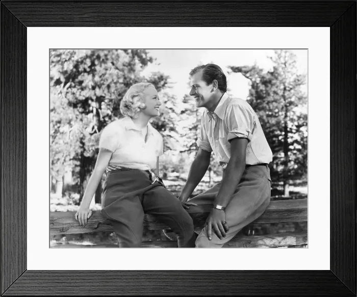 Framed Print : SPLENDOR, from left, Miriam Hopkins, Joel McCrea, 1935 Framed Print : SPLENDOR, from left, Miriam Hopkins, Joel McCrea, 1935