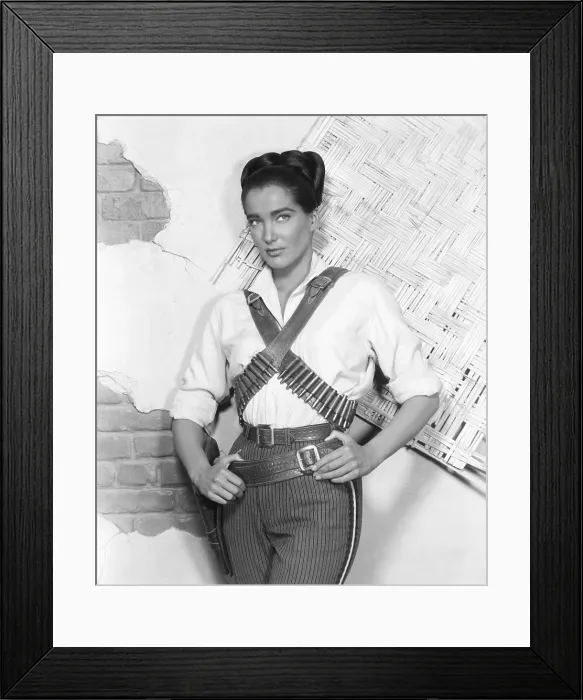 Framed Print : WINGS OF THE HAWK, Julie Adams, 1953