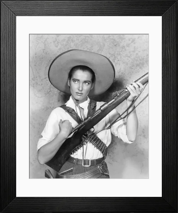 Framed Print : WINGS OF THE HAWK, Julie Adams, 1953