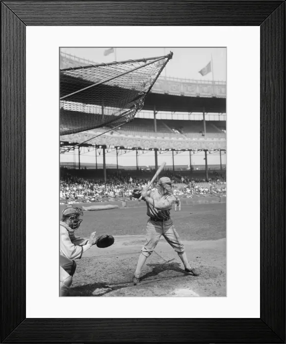 Framed Print : John F. Shano Collins at bat for the Chicago White Sox in 1920. Photo was taken in a game against the New York Yankees (BSLOC_2018_3_166) Framed Print : John F. Shano Collins at bat for the Chicago White Sox in 1920. Photo was taken in a game against the New York Yankees (BSLOC_2018_3_166)
