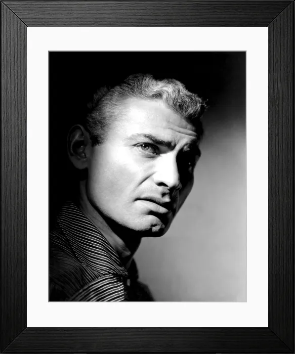 Framed Print : THE SPOILERS, Jeff Chandler, 1955