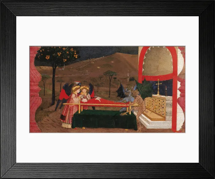 Framed Print : Massacre of the Innocents, by Paolo di Dono know as Paolo Uccello, 1465 - 1468 about, 15th Century, panel, cm 43 x 351 - Italy, Marche, Pesaro Urbino, Urbino Framed Print : Massacre of the Innocents, by Paolo di Dono know as Paolo Uccello, 1465 - 1468 about, 15th Century, panel, cm 43 x 351 - Italy, Marche, Pesaro Urbino, Urbino