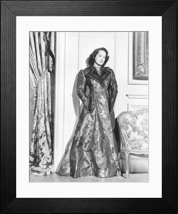 Framed Print : A SONG TO REMEMBER, Merle Oberon as George Sand, 1945