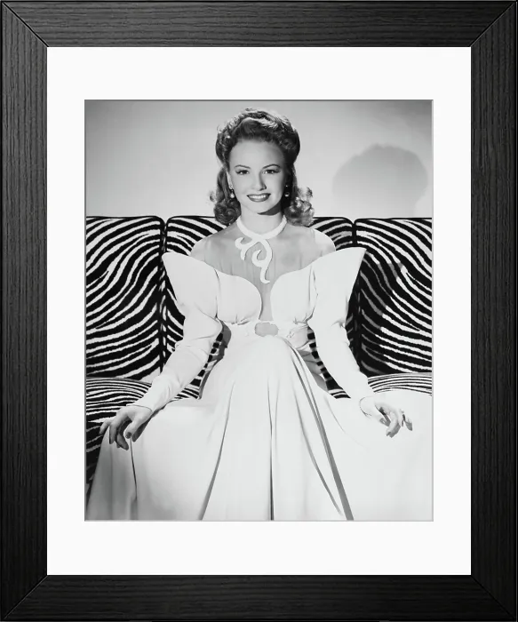 Framed Print : SOMETHING TO SHOUT ABOUT, Janet Blair, 1943