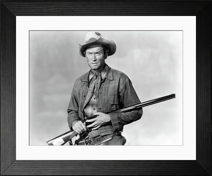 Framed Print : WINCHESTER 73, James Stewart, 1950