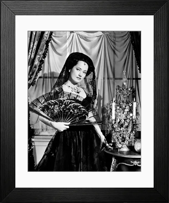 Framed Print : A SONG TO REMEMBER, Merle Oberon, 1945