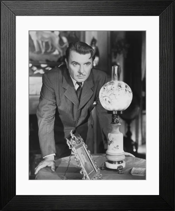 Framed Print : THE SPIRAL STAIRCASE, George Brent, 1946 Framed Print : THE SPIRAL STAIRCASE, George Brent, 1946