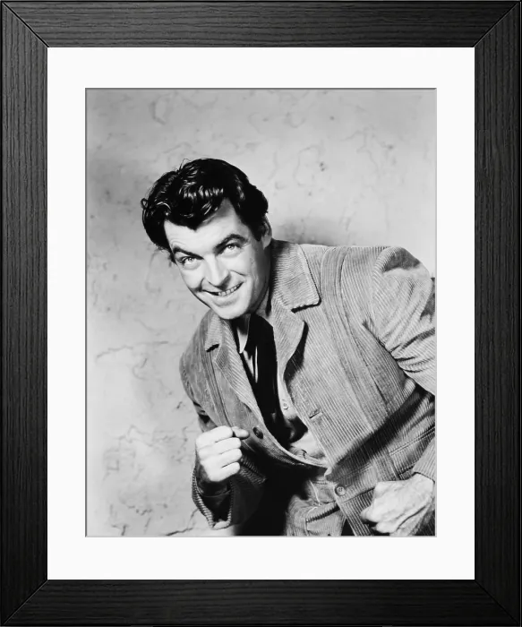 Framed Print : THE SPOILERS, Rory Calhoun, 1955