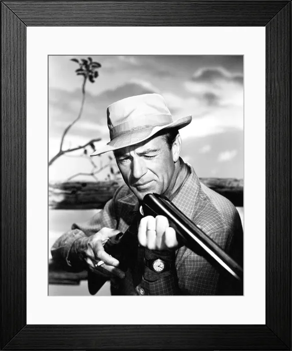 Framed Print : SPRINGFIELD RIFLE, Gary Cooper, 1952
