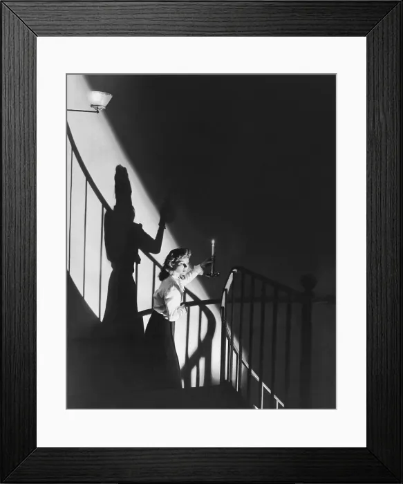 Framed Print : THE SPIRAL STAIRCASE, Dorothy McGuire, 1946
