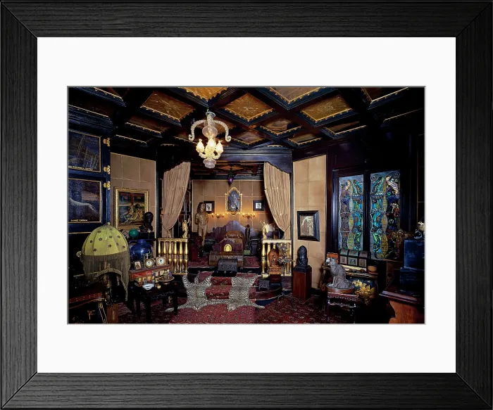 Framed Print : Unknown, Vittoriale: Leper's Room, 1921 - 1923, 20th Century, Unknow, Italy, Lombardy, Gardone Riviera, Brescia, The Vittoriale